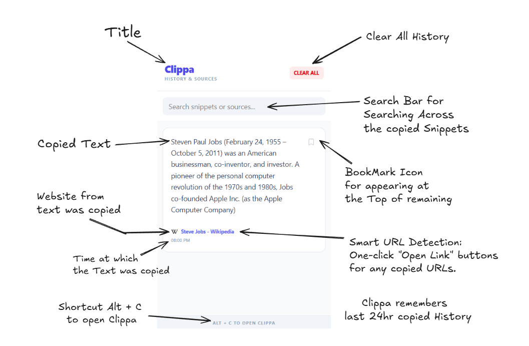 Clippa screenshot
